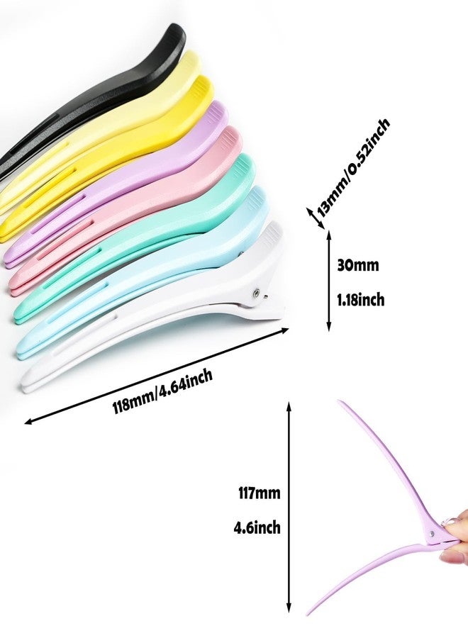 MOLOPPO Black-6 Pack Hair Sectioning Clips for Women, Alligator Hair Clips for Styling & Salon Use, Durable Tools with Strong Grip for Salon & Home - Image 2